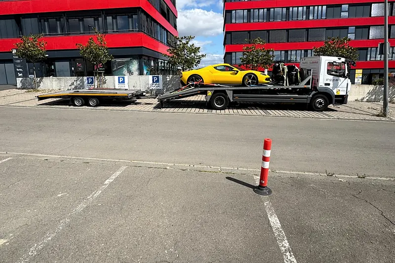 Départ pour livraison